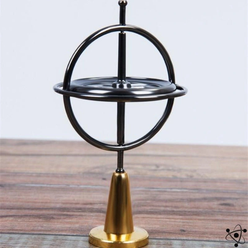 GyroSpin | Scientific Metal Gyroscope for Physics Experiments & STEM Learning 3