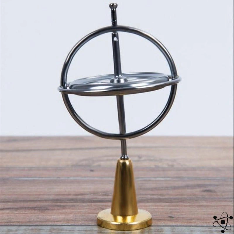 GyroSpin | Scientific Metal Gyroscope for Physics Experiments & STEM Learning 4