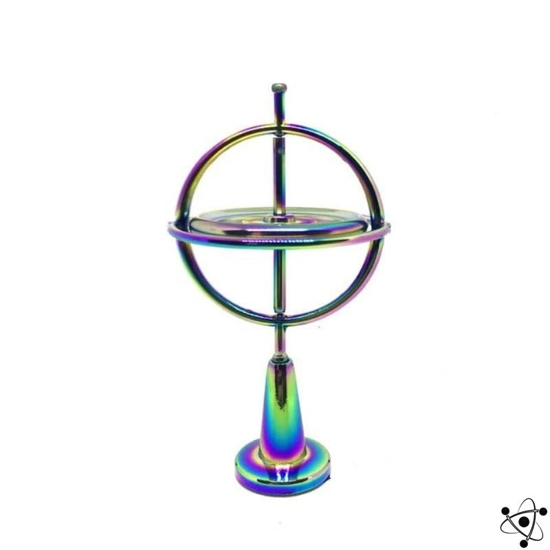 GyroSpin | Scientific Metal Gyroscope for Physics Experiments & STEM Learning 5