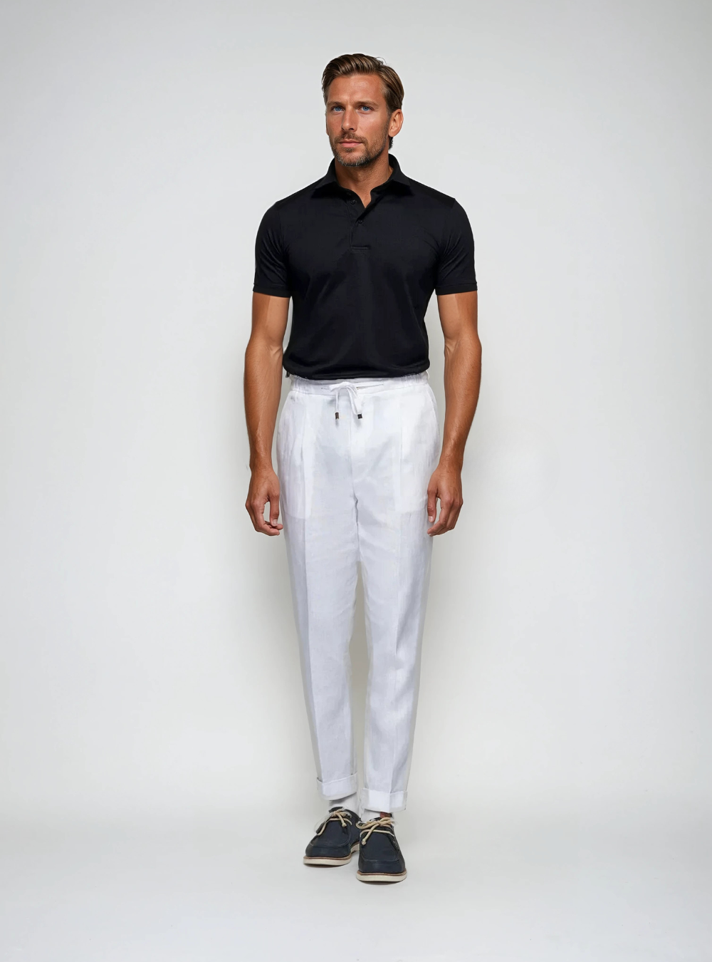 Ethan | Breathable Lightweight Mens Polo Shirt 2