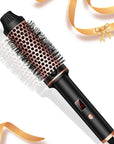Hair Curler Brush with Anti-Burn Design 1