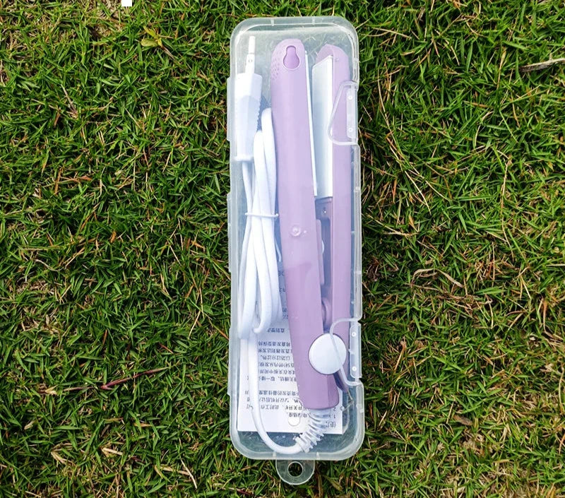 Hair Straightener Mini Travel Curling Tool 0