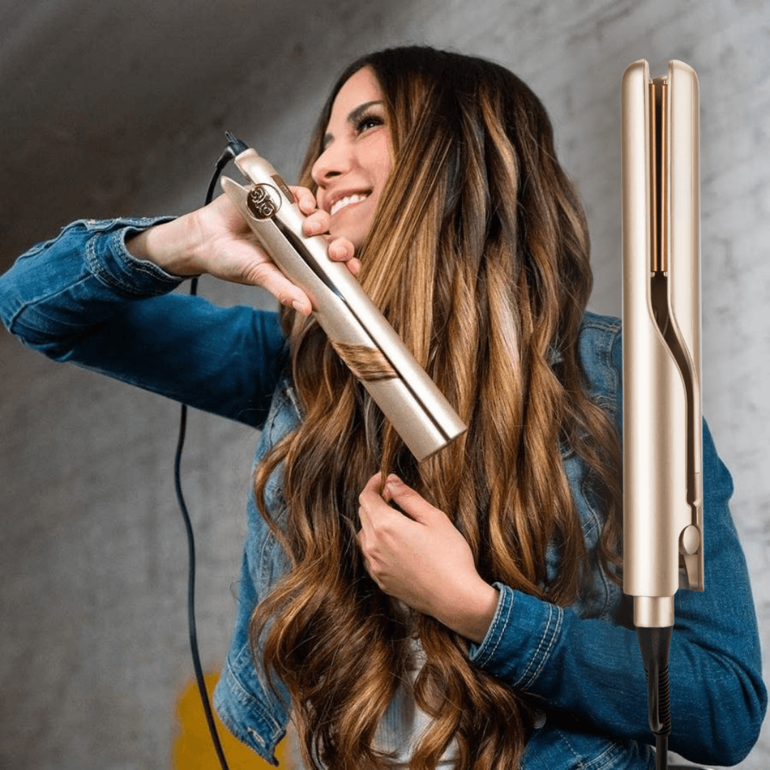 Hair Straightener with Ceramic Plates for Styling 0