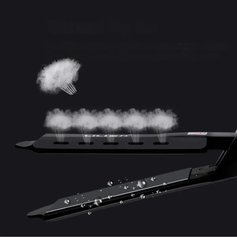 Hair Straightener with Steam Curling Function 4