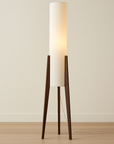 Halene | Minimalist Solid Walnut Floor Lamp 0
