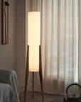 Halene | Minimalist Solid Walnut Floor Lamp 3