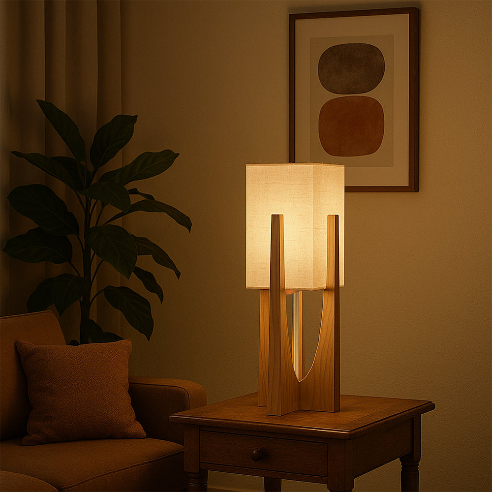 Halior | Modern Japanese Style Wabi Sabi Floor Lamp 3