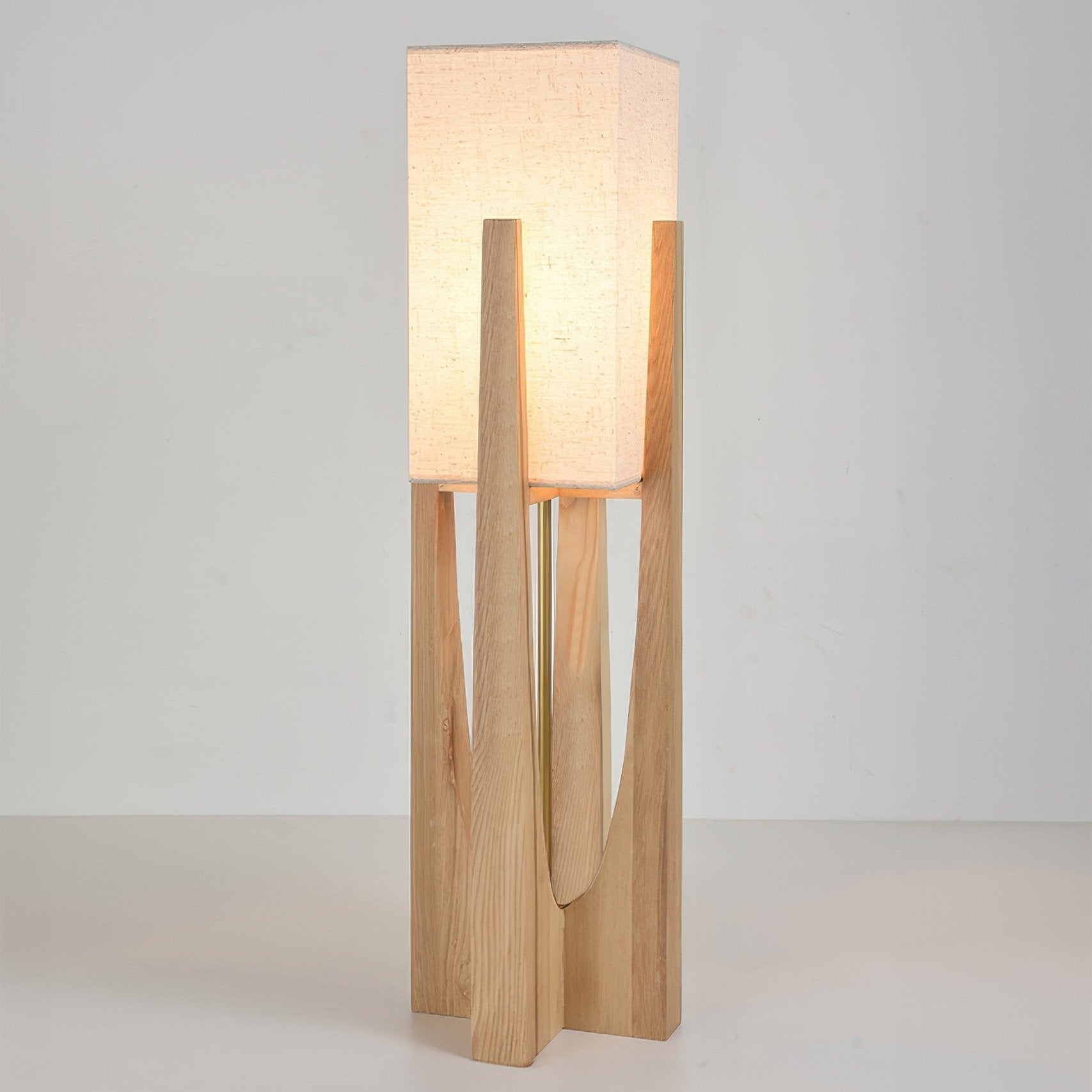 Halior | Modern Japanese Style Wabi Sabi Floor Lamp 6