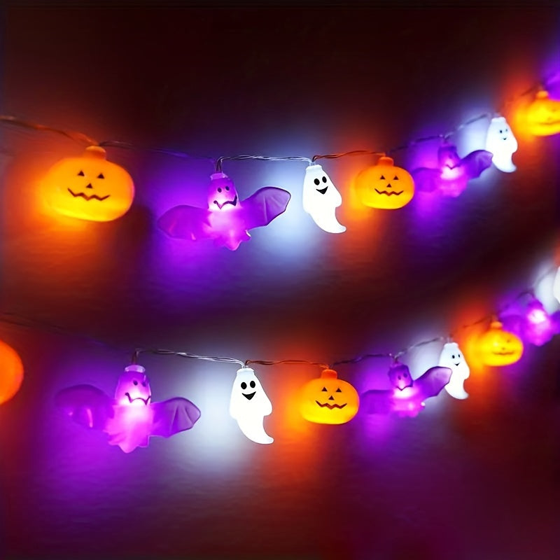 Halloween Lights Battery Powered Pumpkin String 1