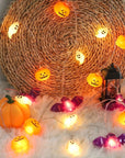 Halloween Lights Battery Powered Pumpkin String 2