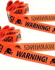 Halloween Warning Tape Plastic Skull Banner 3