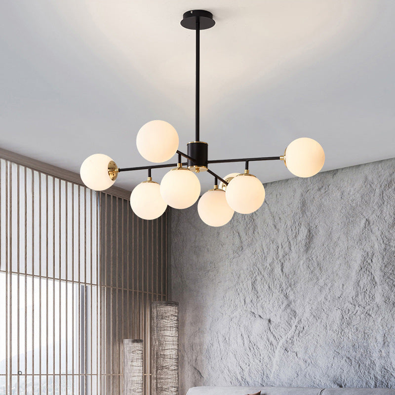 Halyn | Contemporary Scandinavian-inspired Glass Chandelier 0