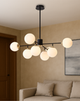 Halyn | Contemporary Scandinavian-inspired Glass Chandelier 1