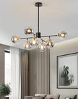 Halyn | Contemporary Scandinavian-inspired Glass Chandelier 2
