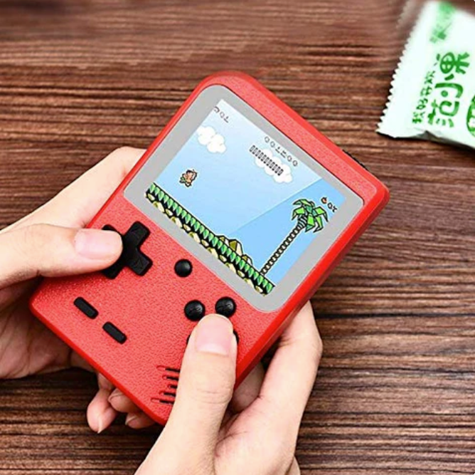 Handheld Retro Gaming Console – Built-in 400 Classic Video Games, Portable Entertainment for Travel 1