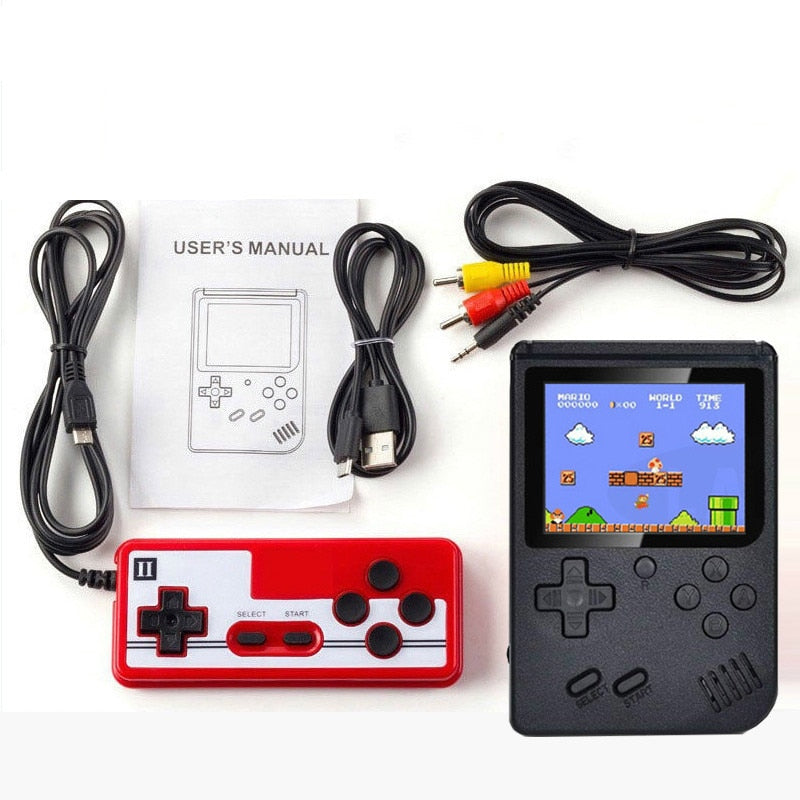 Handheld Retro Gaming Console – Built-in 400 Classic Video Games, Portable Entertainment for Travel 10