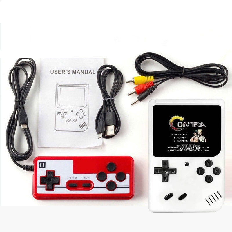 Handheld Retro Gaming Console – Built-in 400 Classic Video Games, Portable Entertainment for Travel 12