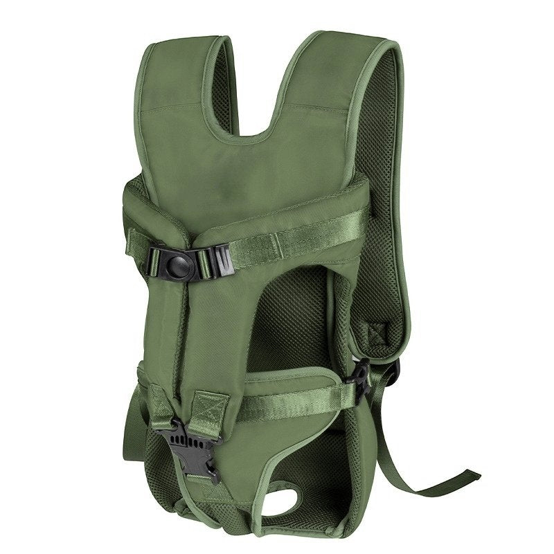 Hands-Free Dog Carrier Backpack, Adjustable Travel Bag for Small Dogs, Comfortable Pet Carrier Bag 4