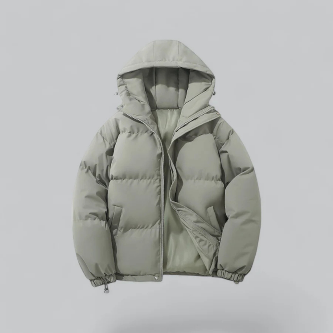 Harper | Lightweight Unisex Winter Puffer Jacket — Hooded and Insulated 4