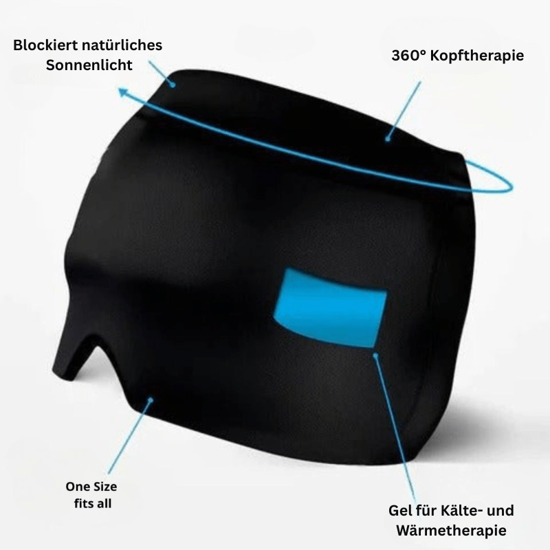 HeadRelief | Heated Migraine Mask for Hot and Cold Therapy Comfort 4