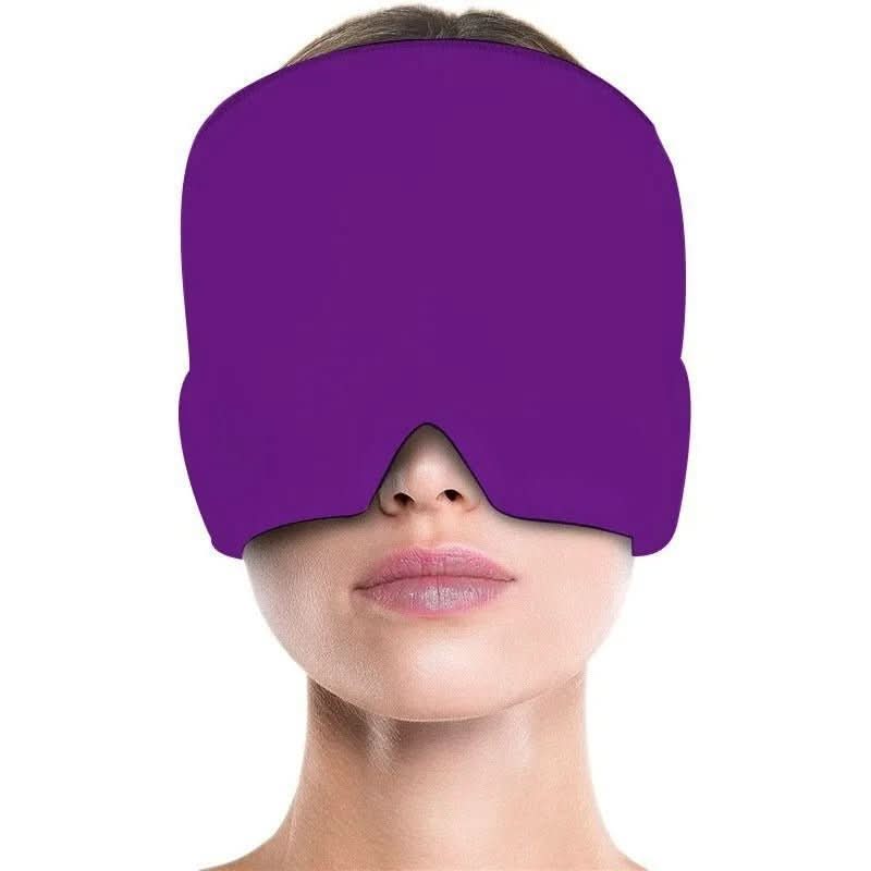 HeadRelief | Heated Migraine Mask for Hot and Cold Therapy Comfort 8