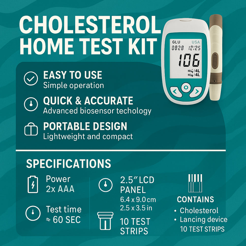 HealthWave | Accurate Portable Blood Sugar Test Kit for Home Monitoring 3