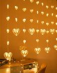 HeartGlow | Enchanting Romantic Heart-Shaped Fairy String Lights 9