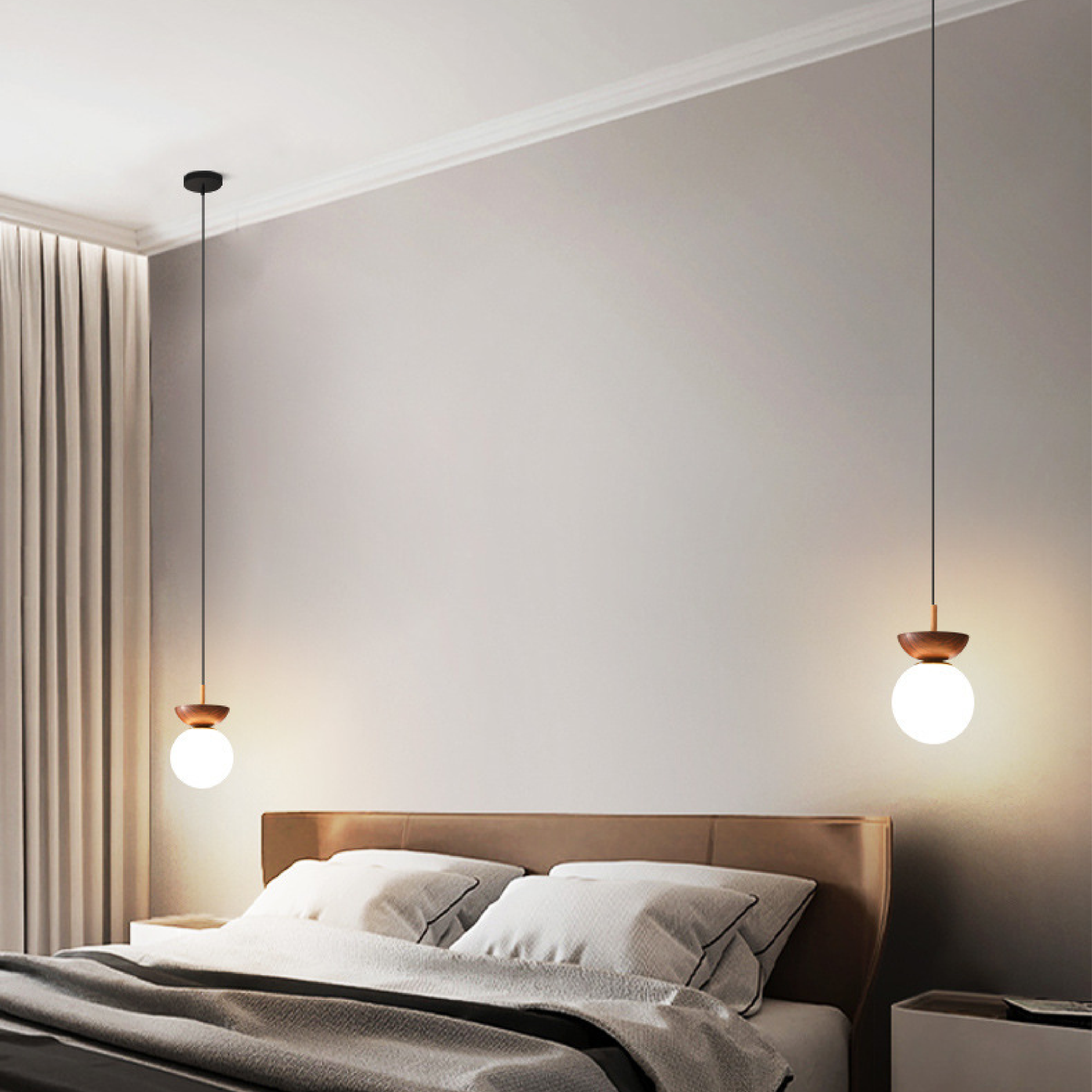 Hearthstone | Japanese Nordic Hanging Lamp with Minimalist Elegance 4