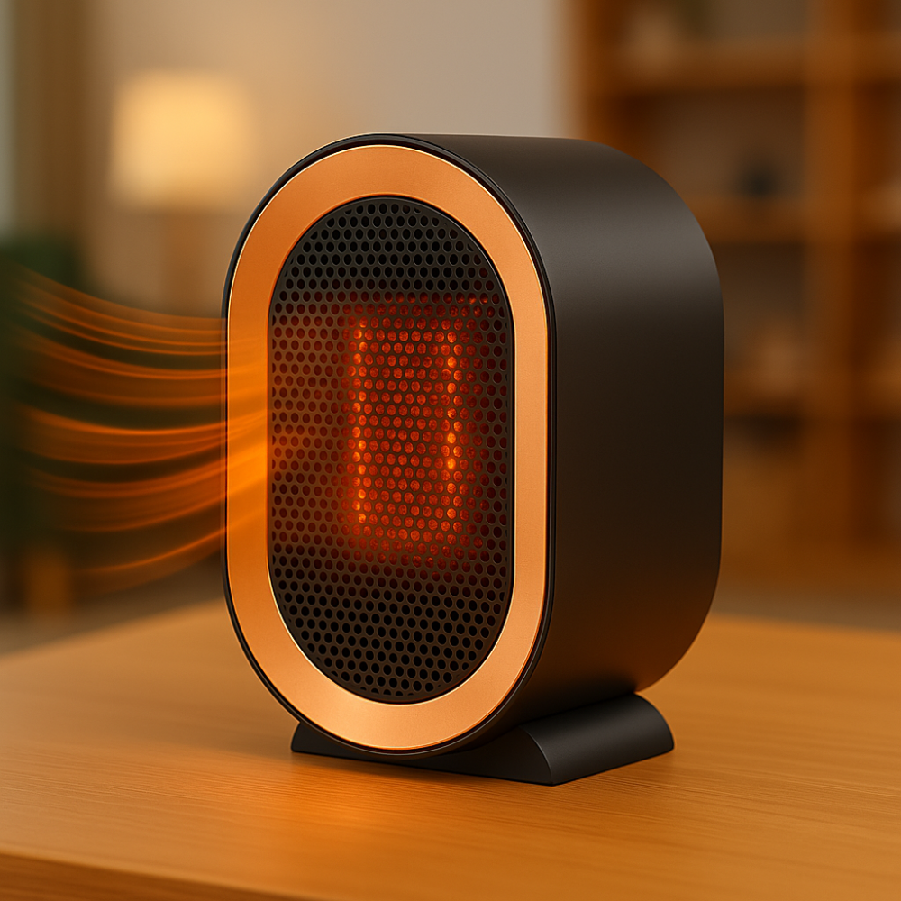 HeatEase | Portable Ceramic Space Heater for Quick, Quiet Heating 0