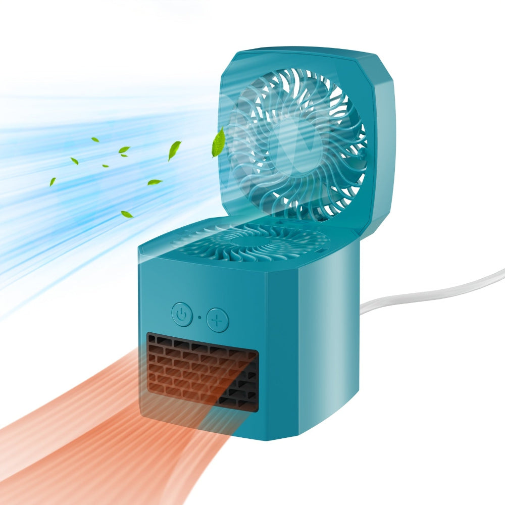 HeatMini | Desktop Electric Heater and Cooling Fan for Office Use 7