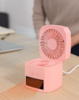 HeatMini | Desktop Electric Heater and Cooling Fan for Office Use 8