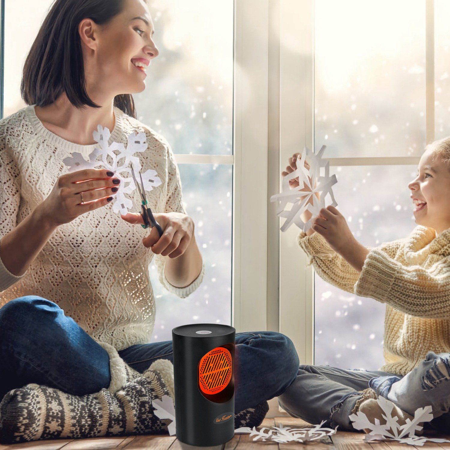 HeatWave | Compact Efficient 300W Portable Electric Heater 5