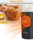 HeatWave | Compact Efficient 300W Portable Electric Heater 8