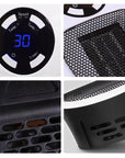 HeatWave | Compact Efficient Electric Fan Space Heater with Remote Control 2
