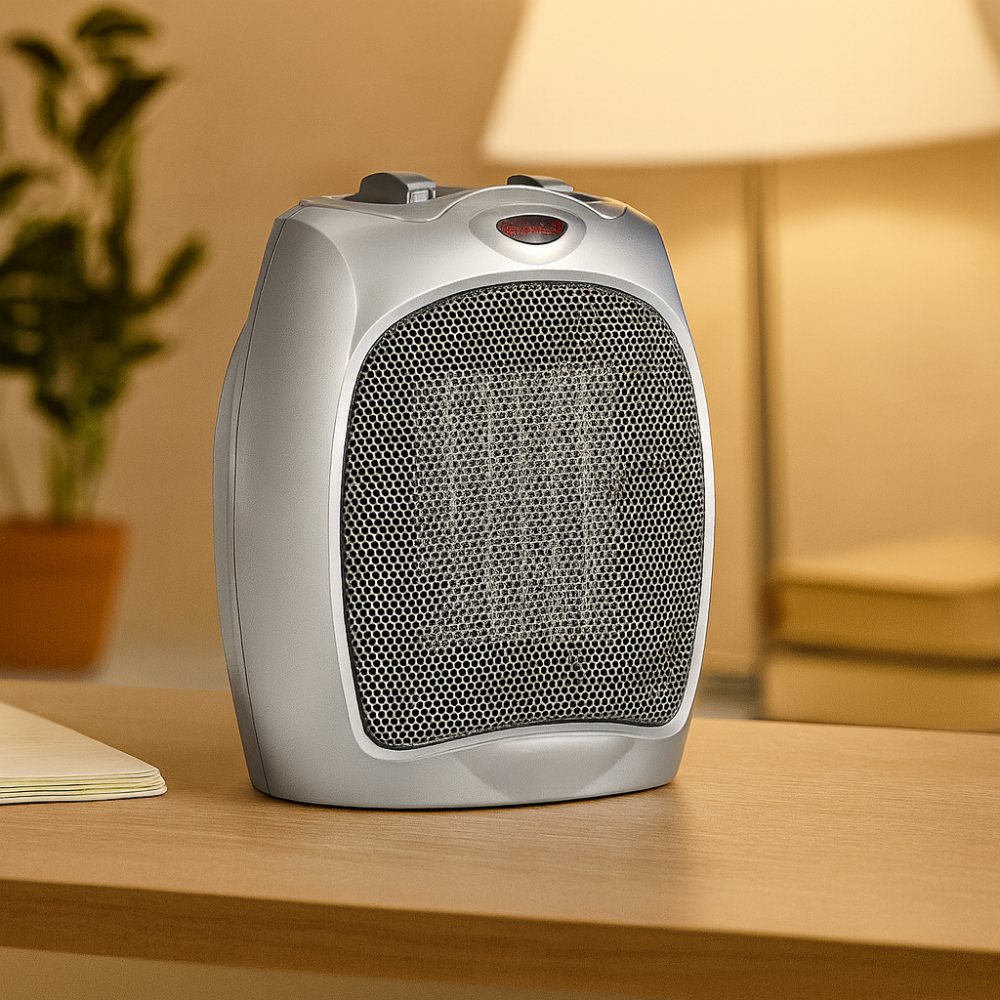 HeatWave | Indoor Ceramic Space Heater with Thermostat Control 4