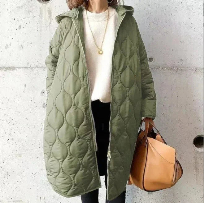 Helena | Stylish Lightweight Long Puffer Coat - Effortless Warmth & Modern Style 4