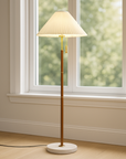 Helorae | Vintage Wooden Floor Lamp for Classic Elegance 4