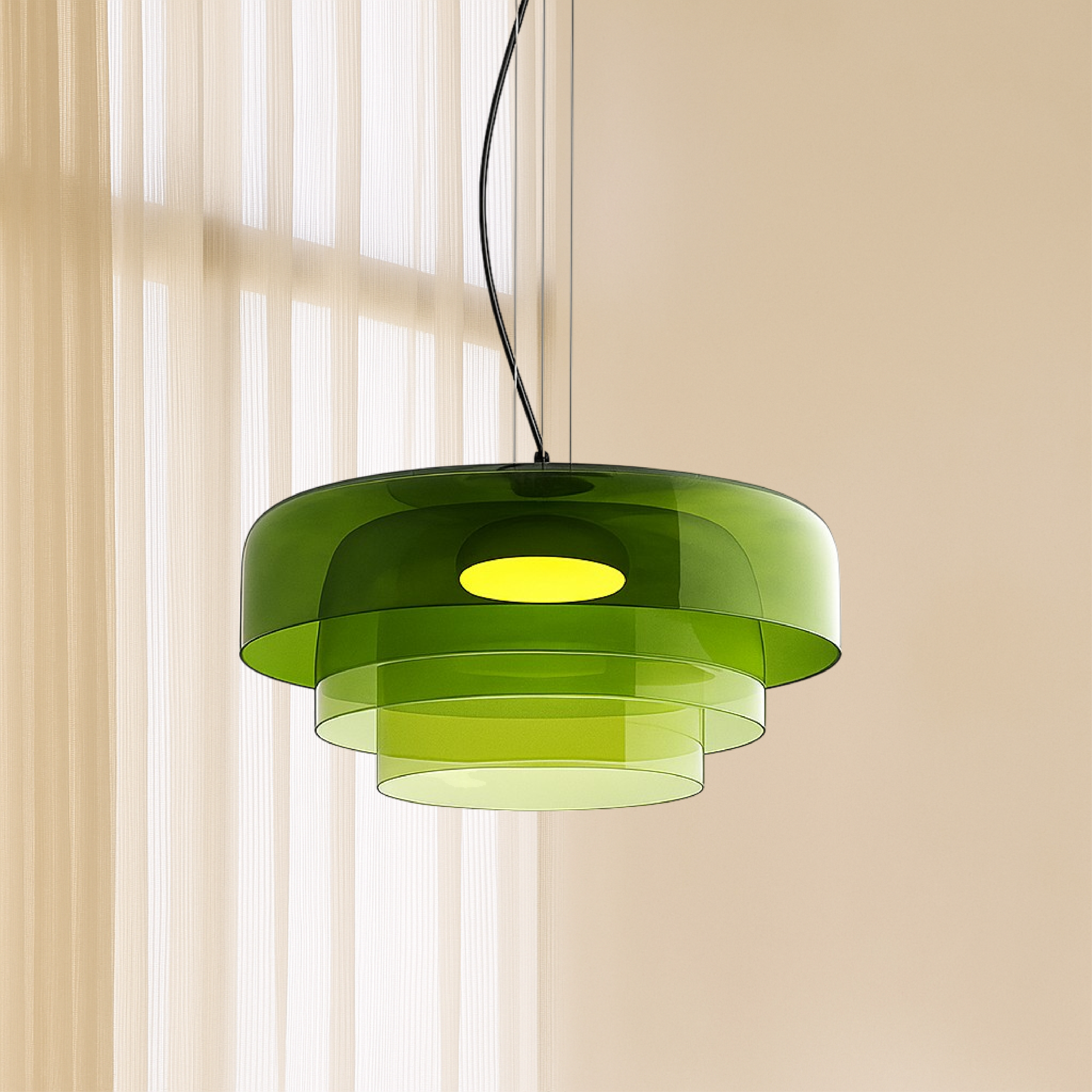 Helvyn | Minimalist Glass Pendant Lamp 0