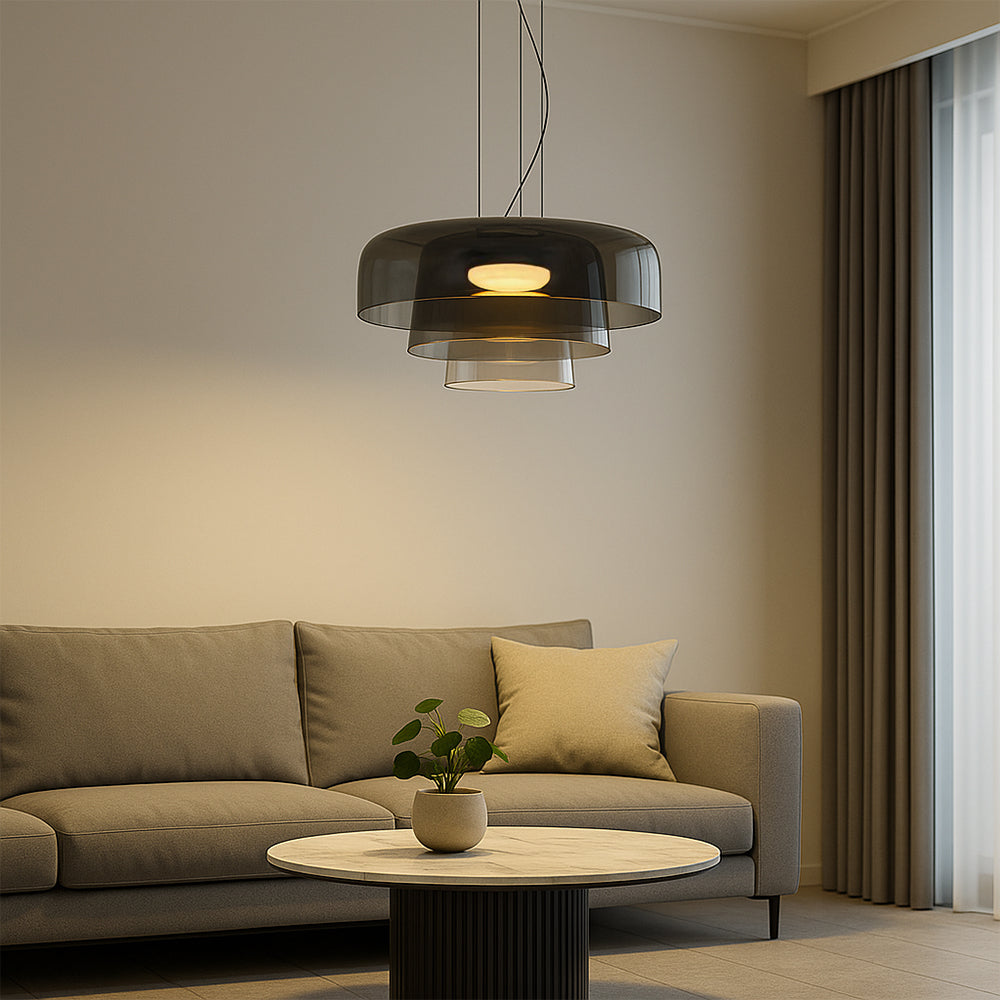 Helvyn | Minimalist Glass Pendant Lamp 3