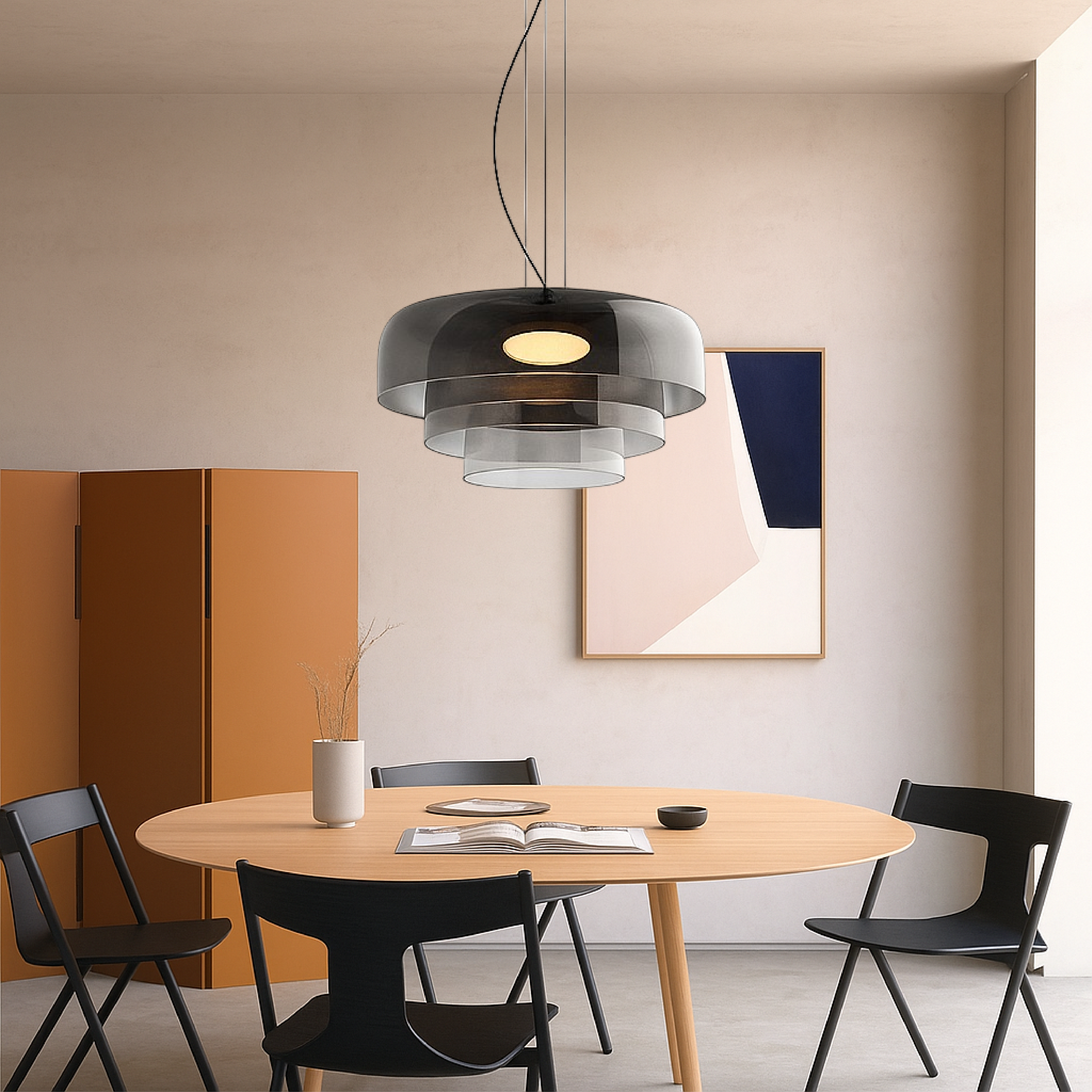 Helvyn | Minimalist Glass Pendant Lamp 5