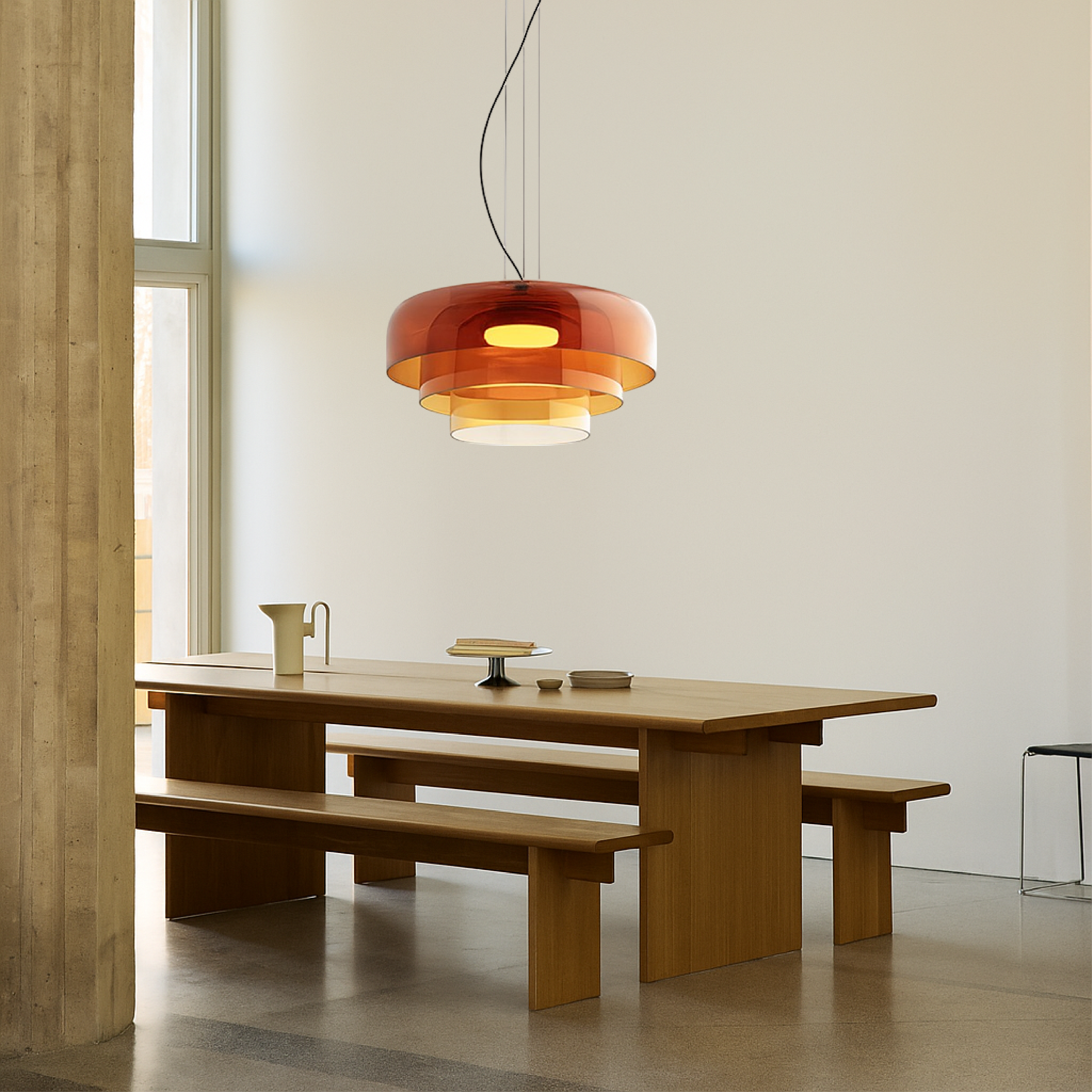 Helvyn | Minimalist Glass Pendant Lamp 6