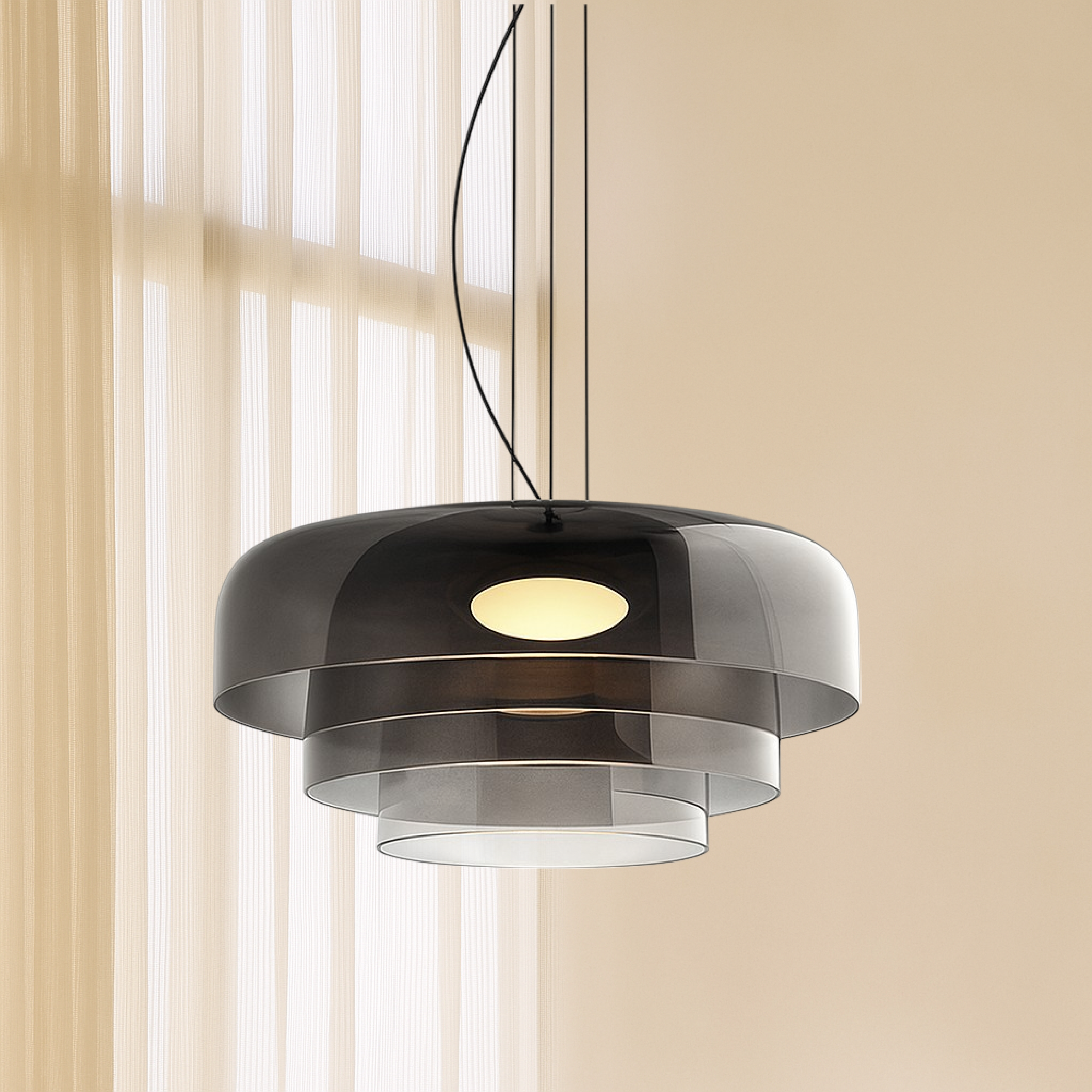 Helvyn | Minimalist Glass Pendant Lamp 9