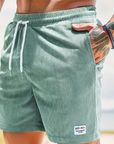 Herren Cordshorts Leicht Stretch Zeitlose Ästhetik Polyester Kurze Hosen 7
