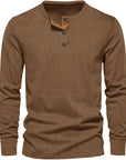 Herren Langarmshirt Weicher Cordstoff Vielseitig für Komfort und Stil 3