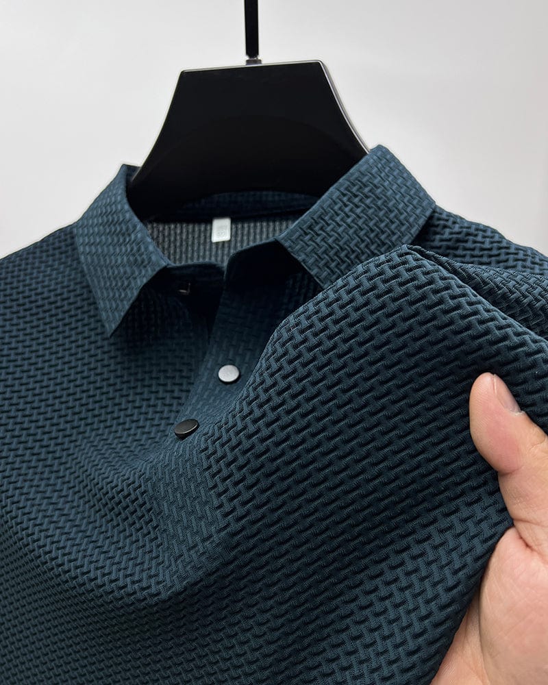 Herren Poloshirt Atmungsaktiv Elegantes Design Hochwertiger Stoff 2