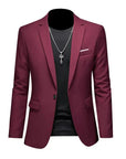 Herren Sakko Stilvoll Hochwertige Materialien Elegantes Design 0
