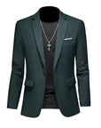 Herren Sakko Stilvoll Hochwertige Materialien Elegantes Design 5