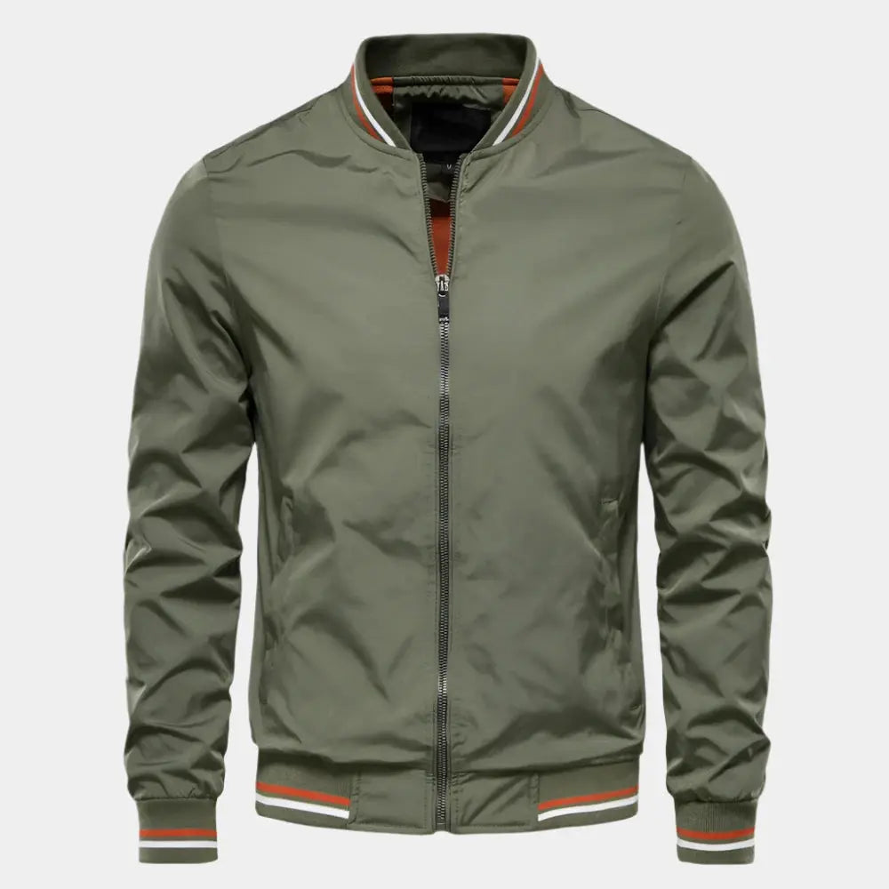 Herrenjacke Bomberjacke Stilvoll Bequem Vielseitig Weiches Material 1