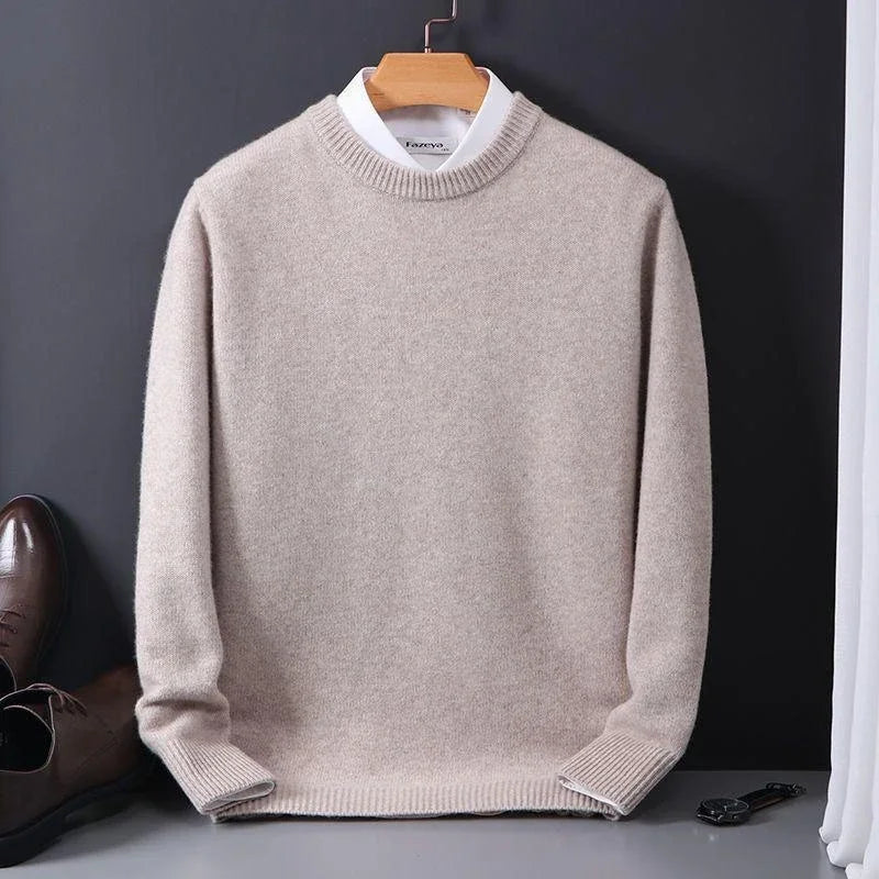 Herrenpullover Elegantes Design Hochwertiger Kaschmir Cashmere Pullover Herren 9