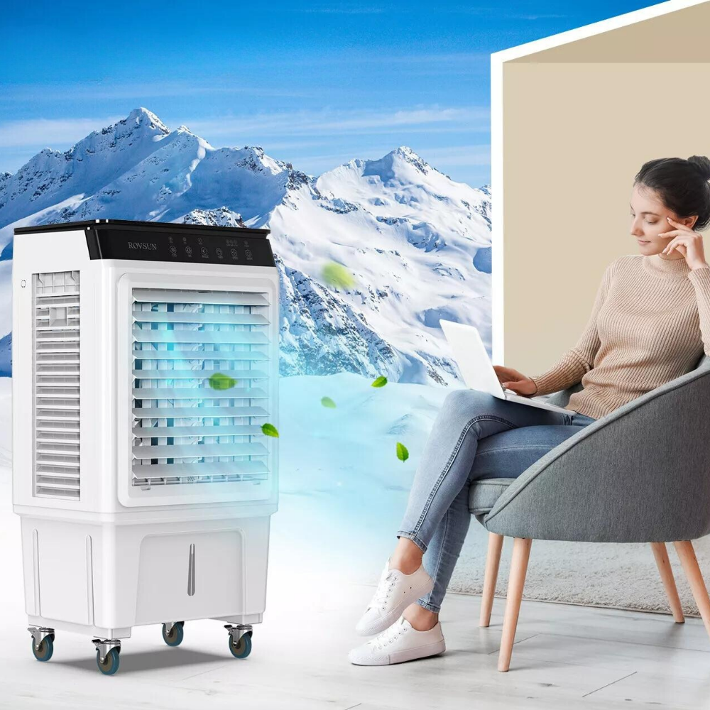HiBreeze Swamp Cooler Fan - Evaporative Portable Cooling Fan 2